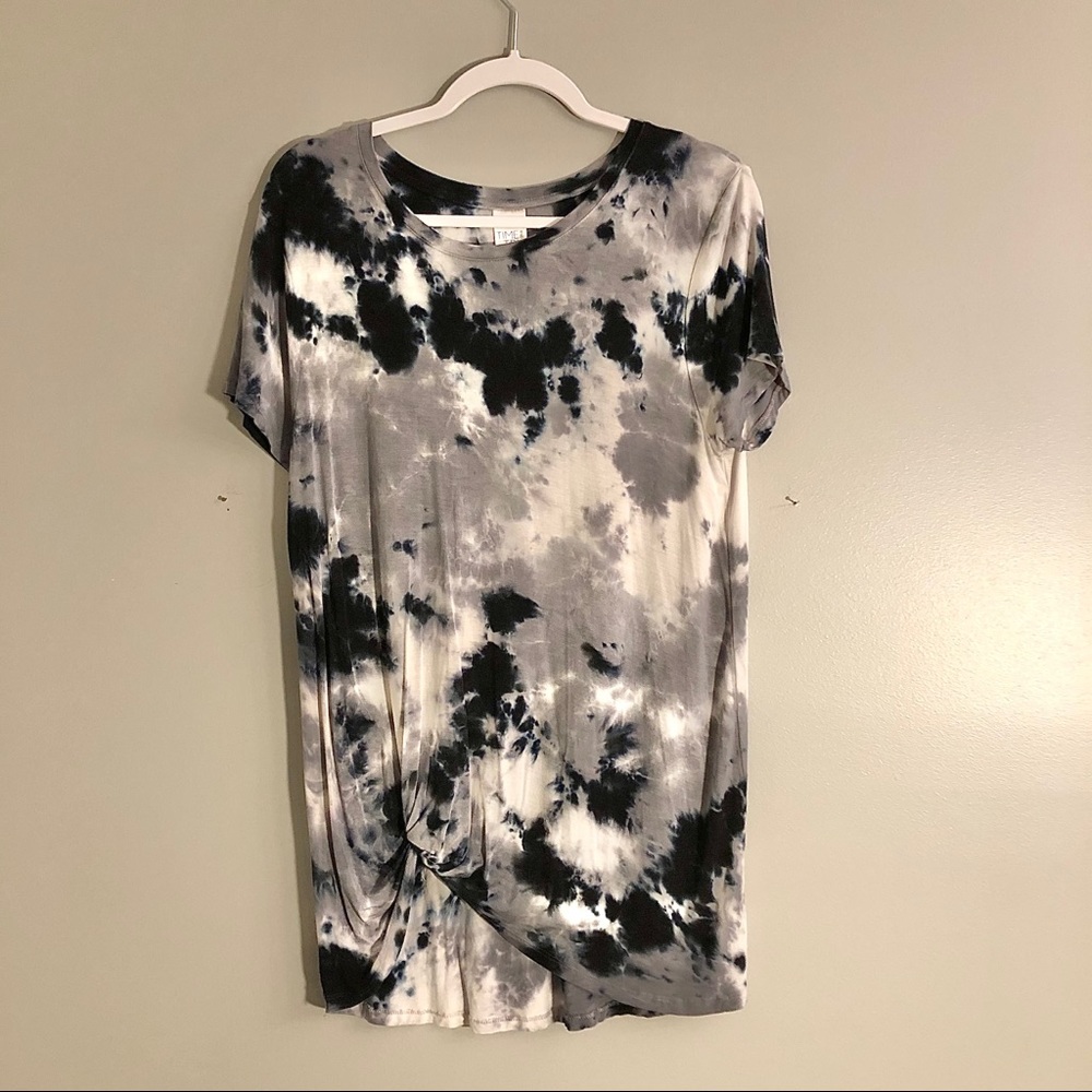 Time and Tru Tie Dye Top